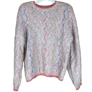 Vintage 1980’s T.Q. Soft oversized knitted sweater. Size Large.